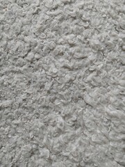 Lambskin, soft, wool, curly, white