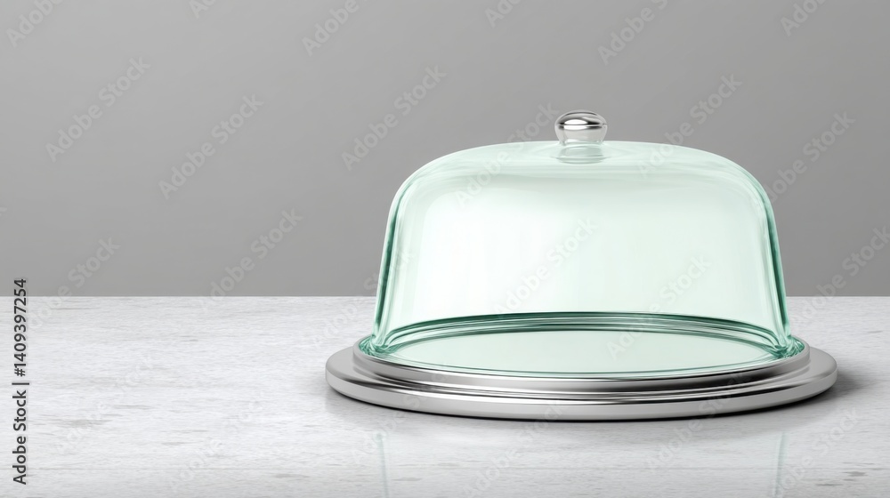 Poster captivating glass sphere housing a mission-driven block for a unique display concept combining art a