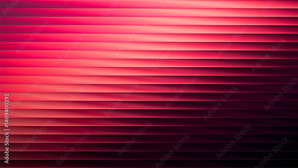 Aufkleber elegant colorful gradient stripes with ribbed fractal glass effect. bold and dynamic design blending