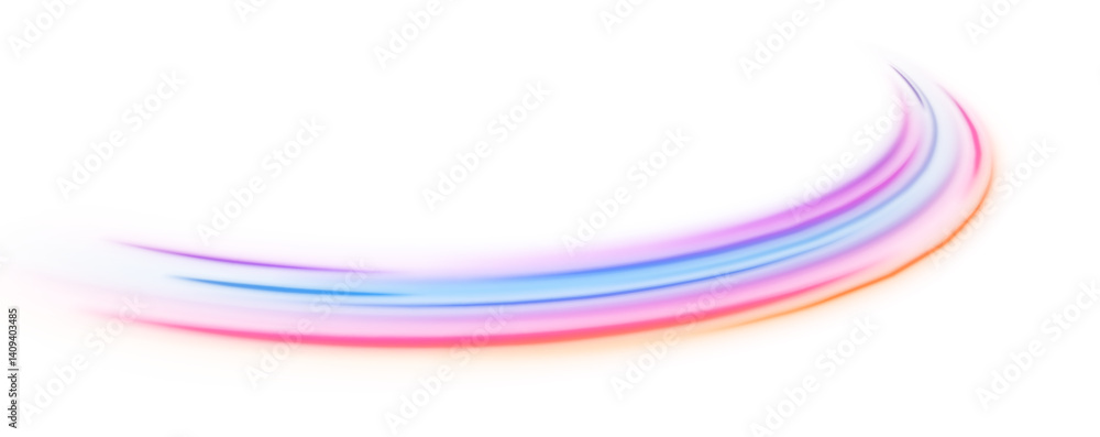 Poster vector png swirl trail effect. abstract vector fire circles, sparkling swirls and energy light spira