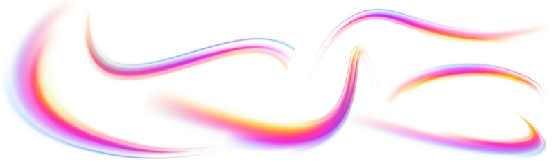 Yellow horizontal lens flares and laser beams on transparent PNG background. Bright, clean light rays add powerful flare effects to any design.