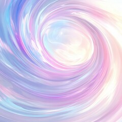Fototapeta premium Pastel swirl pushes gently on a soft flared background