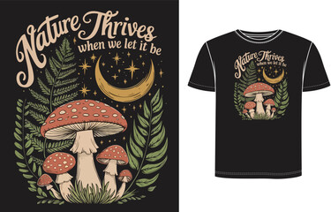 vector illustration of a mushroom