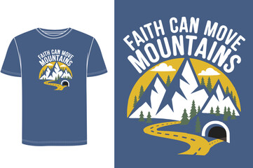 Mountain T Shirt Design