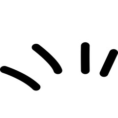 black and white paper clips