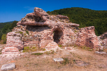 In the ruins of frotress in The Gate of Trajan