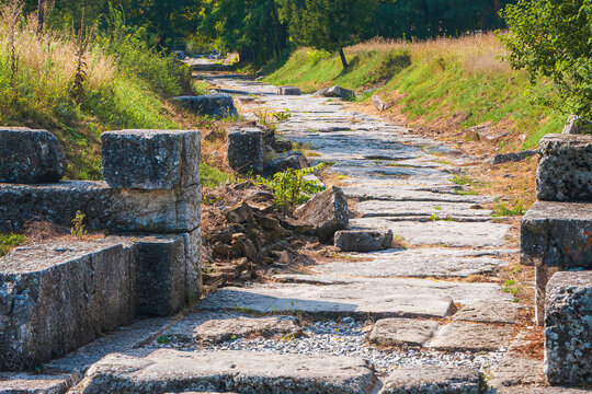 In the ruins of Nicopolis ad Istrum