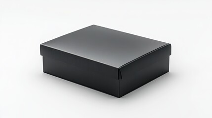 Naklejka premium black gift box