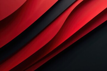 Crimson and ebony abstract layers Sleek, sharp lines Modern backdrop , ebony, crimson, background