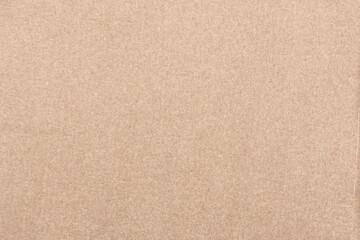 Close-up Seamless Brown Fabric Texture with Soft Plain Surface