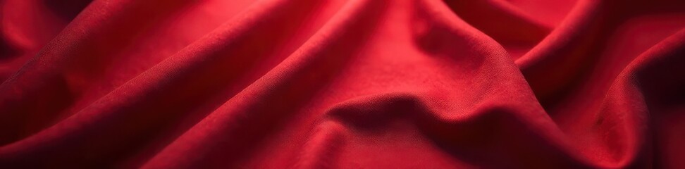 Rich dark red fabric backdrop, natural texture close-up , cotton, wallpaper