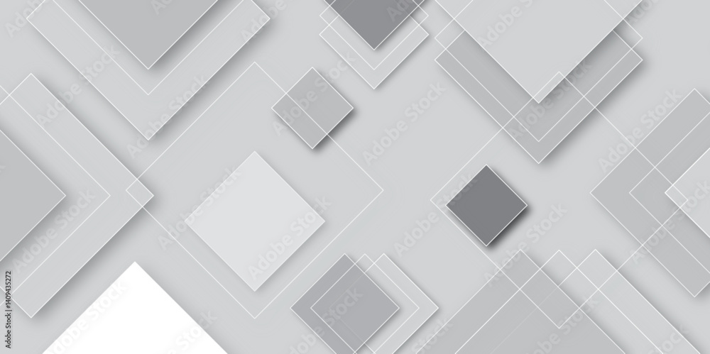 Aufkleber abstract modern white, gray pattern geometric luxury gradient line background. abstract grey geometr