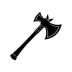 Tomahawk Silhouette vector illustration