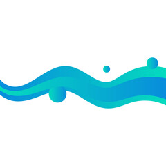 Wave Gradient Border