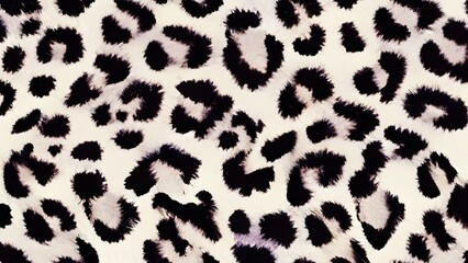 leopard print fur pattern background 