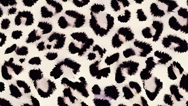 leopard print fur pattern background 