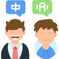 Discussion Icon Vector Element