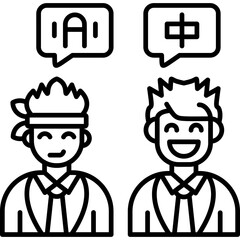 Language Icon Vector Element