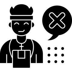 Complain Icon Vector Element