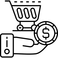 Shopping Icon Vector Element