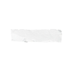 white crumpled paper