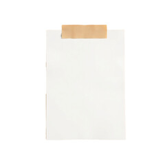 blank paper bag