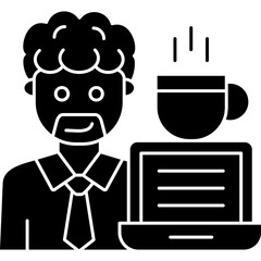 Freelance Icon Vector Element