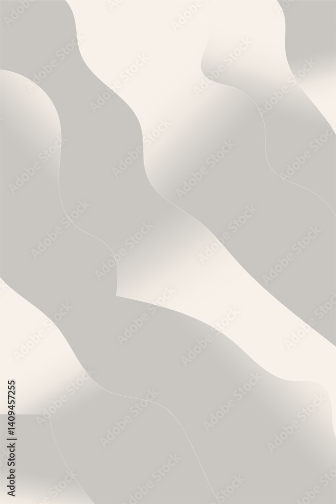 Poster two-color wave technology background with place for text. design template for your beautiful backgro