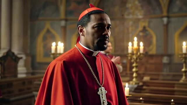 Cardinals in the conclave.