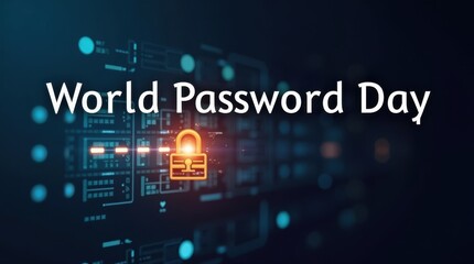 World password day 2023 strengthening cybersecurity awareness digital realm infographic online environment educative focus