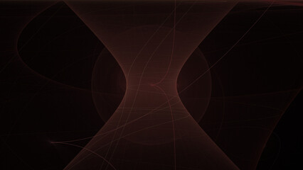 Sfondo nero con forme rosse