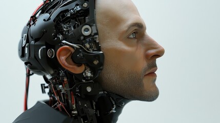 Artificial intelligence in humanoid head