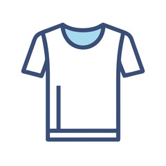 T-Shirt Icon Representing Basic Clothing Item