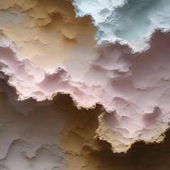 Vibrant 3D Abstract Dreamscapes Background. colorful 3d tecture. Vivid.