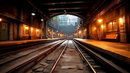 Subway Station Interior