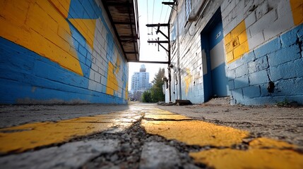 Urban Alleyway Perspective