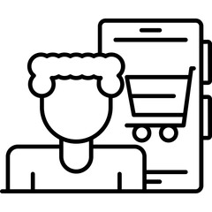 E-commerce Side Hustle Icon