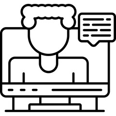 Online Course Platforms Icon