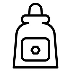 Container Drinkbottle Line Icon