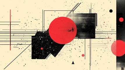 Brutalist abstract geometric shapes and grids. Brutal contemporary figure star oval spiral flower and other primitive elements. Swiss design aesthetic. Bauhaus memphis design.