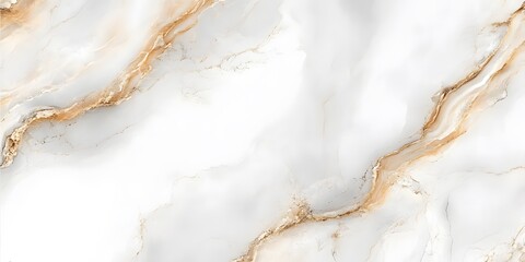 Elegant White and Gold Marble Texture Background