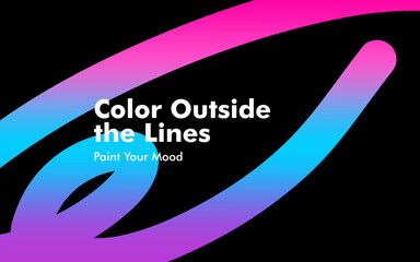 Dynamic and colorful abstract waves. Ideal for creative projects, artistic prints, and adding a modern touch to any visual