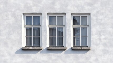 White windows