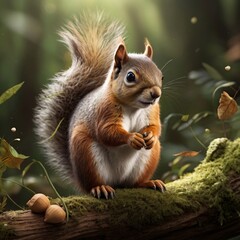 Obraz premium Bushy-Tailed Images – Browse 154 Stock Photos, Vectors, and Video | Adobe Stock