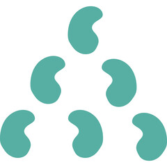 Dotted Abstract Shape