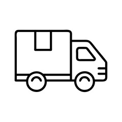 Delivery truck shipping transport vehicle service logistics distribution package courier cargo moving