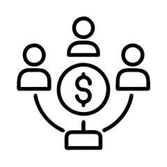 Crowdfunding investment strategy for business growth and financial success with people network and money