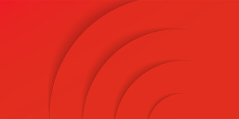 Abstract red background with circles. Creative illustration for poster, web, landing, page, cover