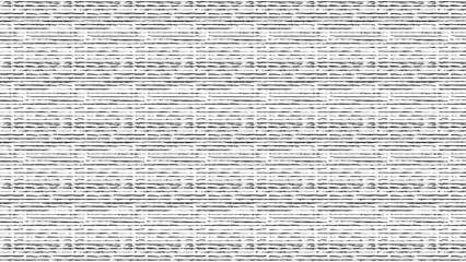 seamless black color ink painting texture style with striped horizontal lines pattern on white solid color background