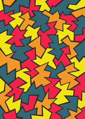 Abstract background with colorful geometric pattern. Abstract interior wallpaper